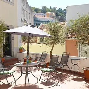 Appartement Costa Do Castelo Terrace, Em Rua Dos Lagares 8, Lissabon